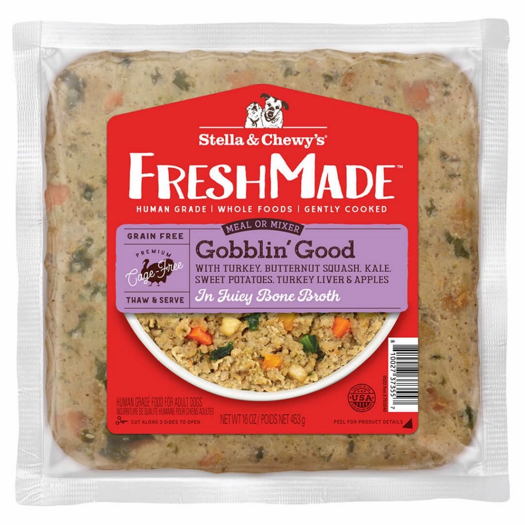 Stella & Chewy's FreshMade Gobblin' Good Gently Cooked Dog Food