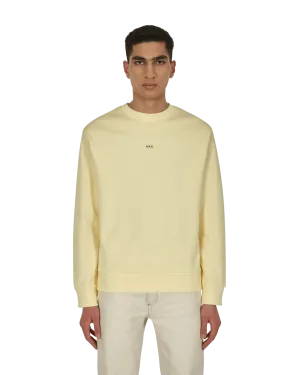 Steve Crewneck Sweatshirt Yellow