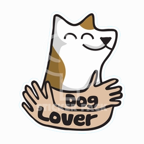 Sticker Pack Dog Lover; Large Sticker