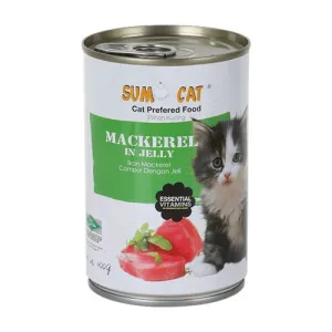 Sumo Cat Mackerel in Jelly 400g