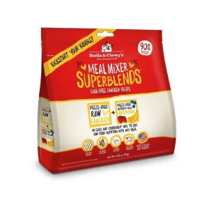 SuperBlends Freeze Dried Cage Free Chicken Dog Meal Mixers