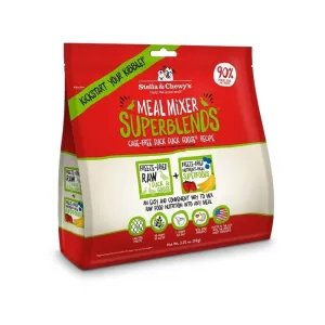 SuperBlends Freeze Dried Cage Free Duck & Goose Dog Meal Mixers