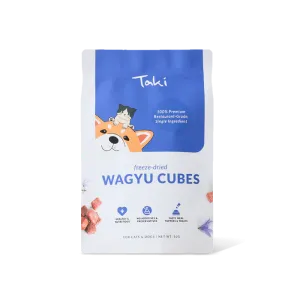 Taki Freeze Dried Treats for Dogs & Cats - Wagyu Cubes 50g