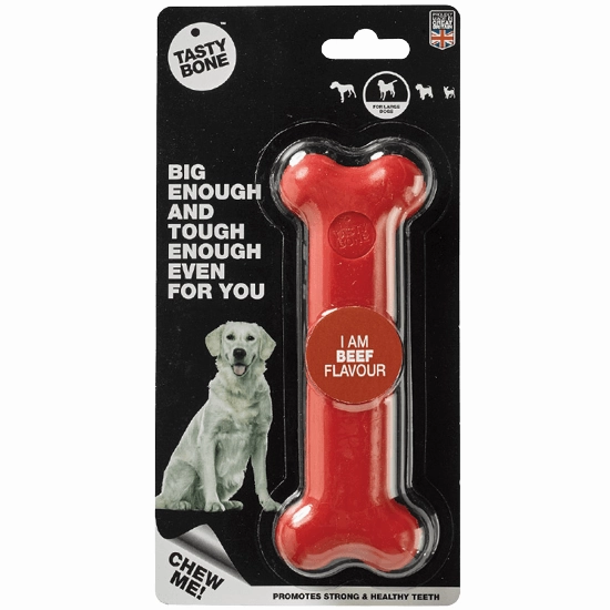 TastyBone Beef Flavour Nylon Bone for Dogs