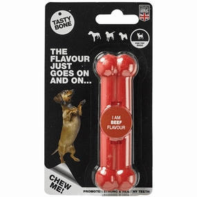 TastyBone Beef Flavour Nylon Bone for Dogs