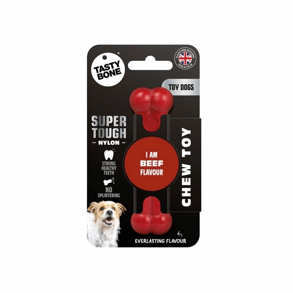 TastyBone Beef Flavour Nylon Bone for Dogs