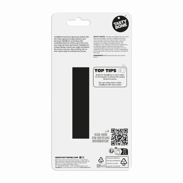 TastyBone Beef Flavour Nylon Bone for Dogs