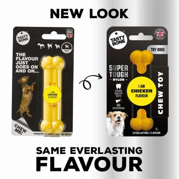 TastyBone Chicken Flavour Nylon Bone for Dogs