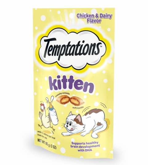 Temptations Kitten Chicken & Dairy Cat Treats