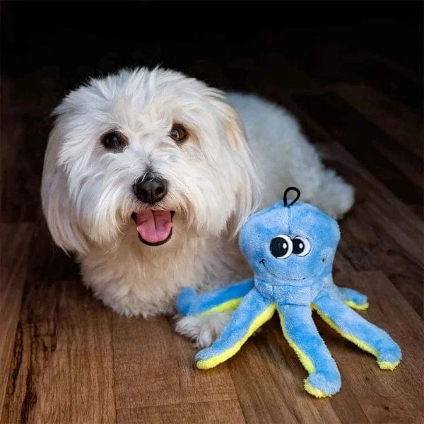 tender-tuffs Easy Grab Curly Octopus Plush Dog Toy