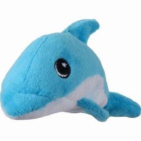 tender-tuffs Tiny Dolphin Plush Dog Toy