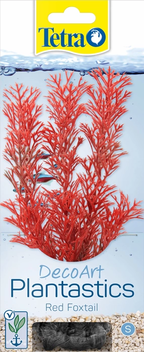 Tetra - Foxtail Red DecoArt Plant (Small)