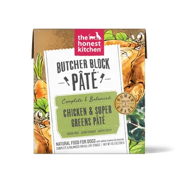 The Honest Kitchen Butcher Block Pate Chicken & Super Greens for Dogs