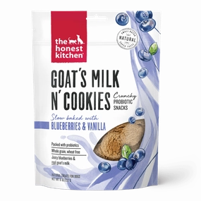 The Honest Kitchen Goat's Milk N' Cookies for Dogs; Blueberries & Vanilla