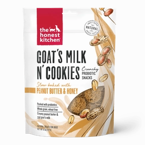The Honest Kitchen Goat's Milk N' Cookies for Dogs; Peanut Butter & Honey