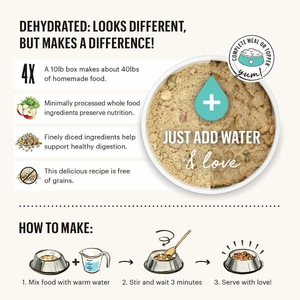 The Honest Kitchen Grain Free Fish Recipe Dehydrated Dog Food, 10lb (SPECIAL ORDER ITEM)