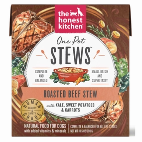 The Honest Kitchen One Pot Stews; Roasted Beef Stew Wet Dog Food