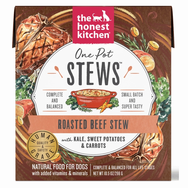 The Honest Kitchen One Pot Stews; Roasted Beef Stew Wet Dog Food