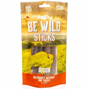this&that Canine Co. Be Wild Exotic Sticks; Bison Dog Treats