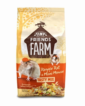 Tiny Friends Farm Reggie Rat Tasty Mix