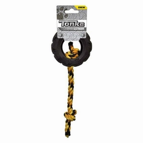 Tonka Mighty Chomp Tire with Rope Tug Toy