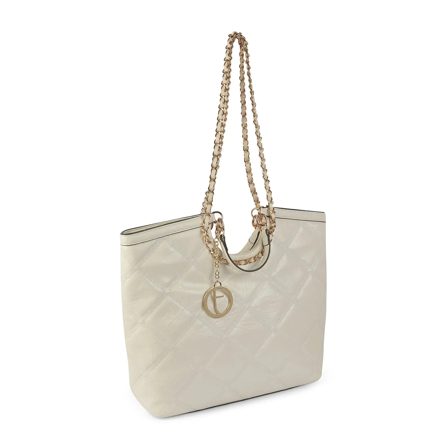 Tresmode Angle White Women's Handbag