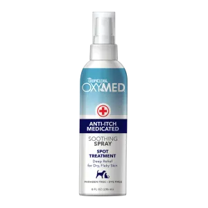 Tropiclean Oxymed Anti-Itch Medicated Soothing Spray 236ml