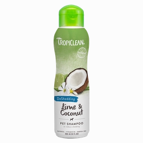 Tropiclean DeShedding Lime & Coconut Pet Shampoo 12oz