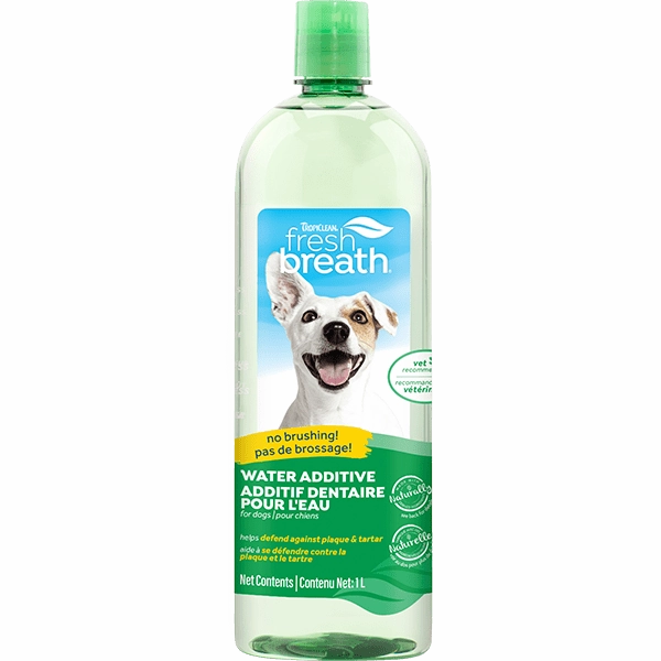 Tropiclean Fresh Breath Dental Health Solution Water Additive For Dogs