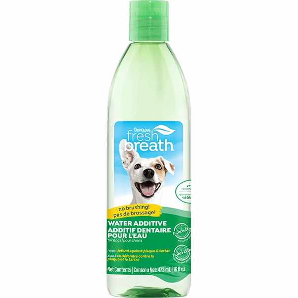 Tropiclean Fresh Breath Dental Health Solution Water Additive For Dogs