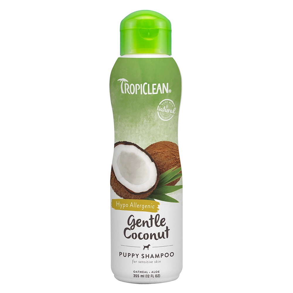 Tropiclean Hypo Allergenic Gentle Coconut Puppy Shampoo 12oz