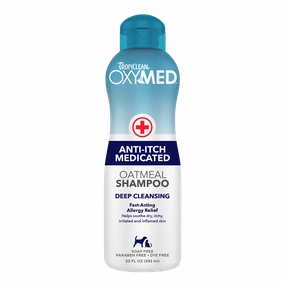 Tropiclean Oxymed Anti-Itch Medicated Oatmeal Shampoo 592ml