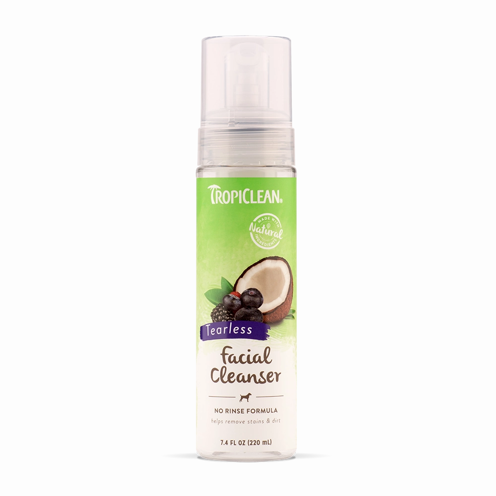 Tropiclean Waterless Facial Cleanser 7.4oz