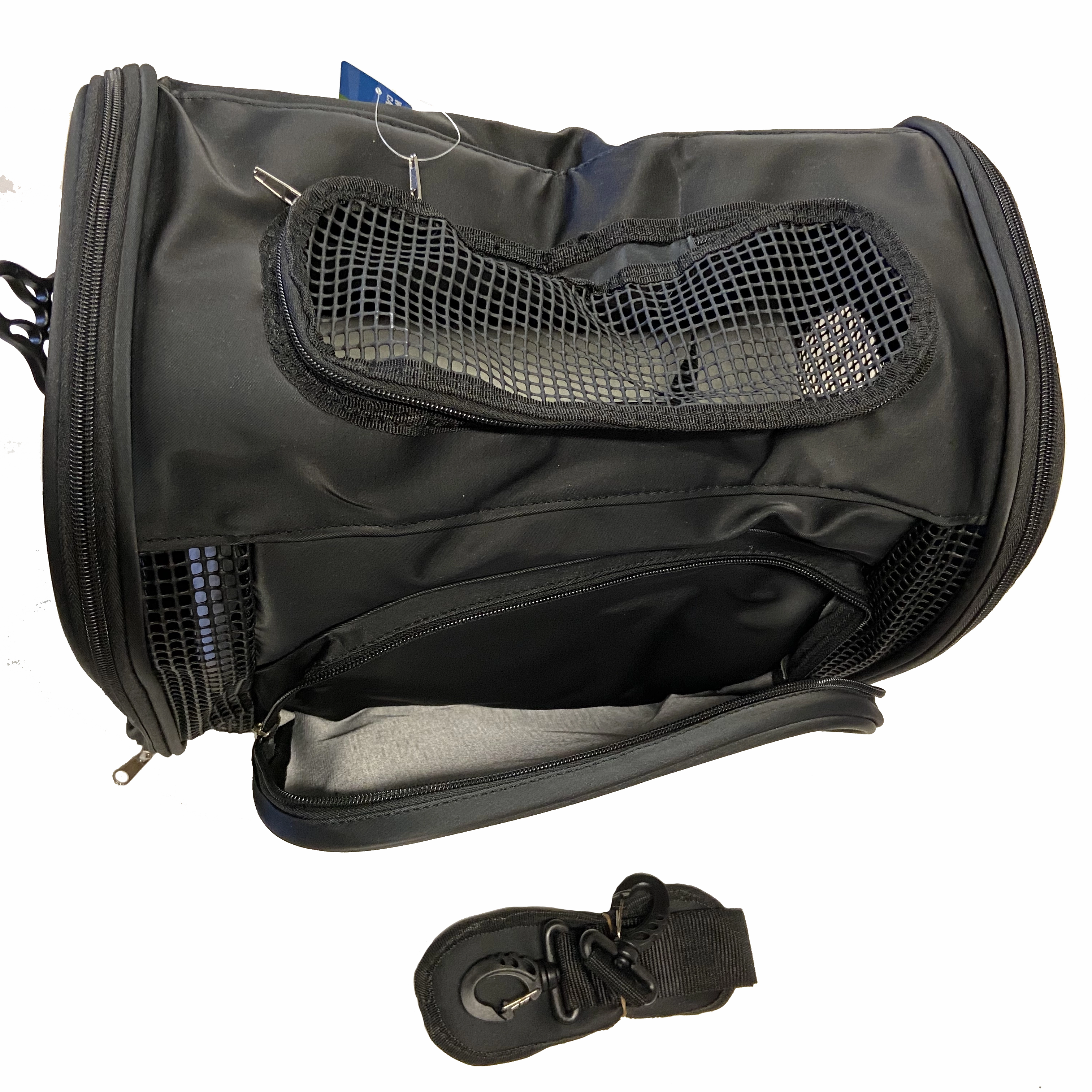 UK9 Wyoming Black Pet Carrier