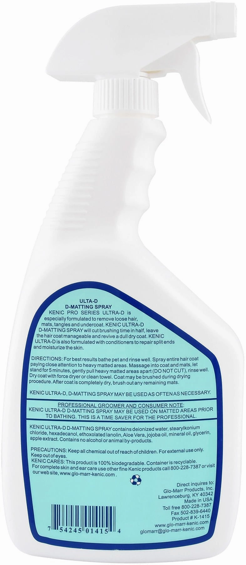Ultra-D Pro Series D-Matting Spray