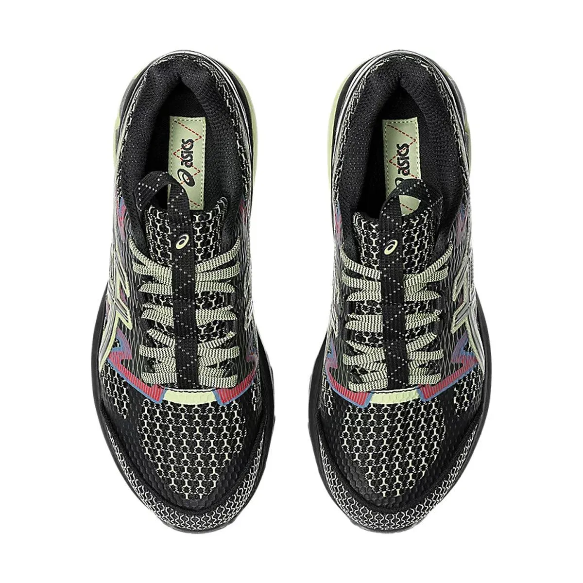 US4-S GEL-Terrain 'Black Neon Lime' Asics Shoes