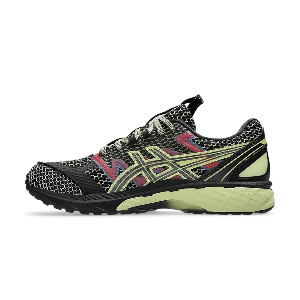 US4-S GEL-Terrain 'Black Neon Lime' Asics Shoes
