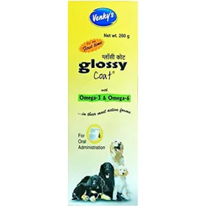 Venkys Glossycoat Omega 3   Omega 6 for Dogs