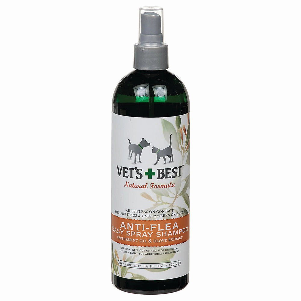Vet's Best Anti-Flea Easy Spray Shampoo 470ml