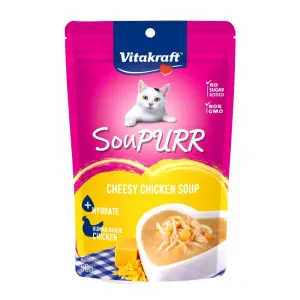 Vitakraft Cat Soupurr Cheesy Chicken Soup 50g