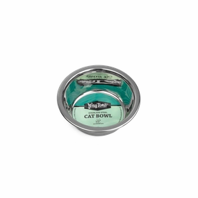 WagTime - Classic Stainless Steel Cat Bowl (235ml)