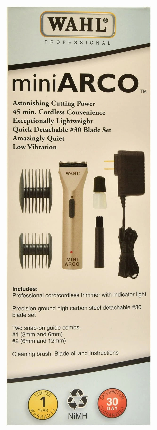 Wahl Mini Arco Trimmer (& Replacement Blades)
