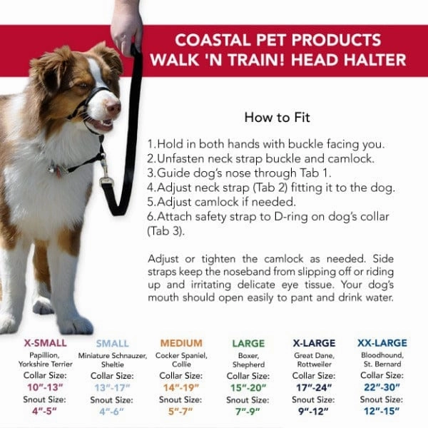 Walk 'n Train! Dog Head Halter