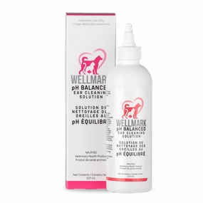 Wellmark pH Balanced Ear Cleaning Solution for Dogs & Cats