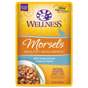 Wellness Cat Healthy Indulgence Morsels - Turkey & Duck 3oz