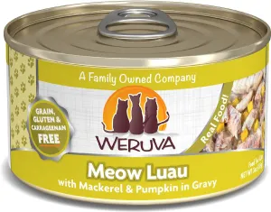 Weruva Meow Luau With Mackerel and Pumpkin Canned Cat Food