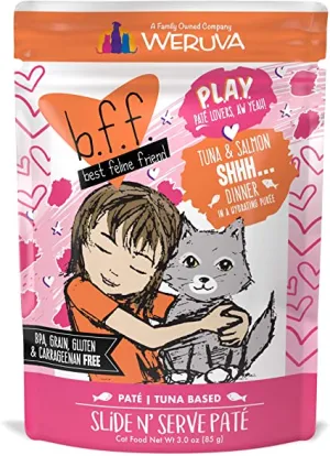 Weruva PLAY - Pat Lovers, Aw Yeah! Tuna & Salmon Shhh