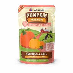Weruva Pumpkin Patch Up! Pumpkin with Ginger & Turmeric Supplement Pouch