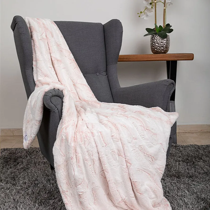 Whisper Dog Blanket Peach