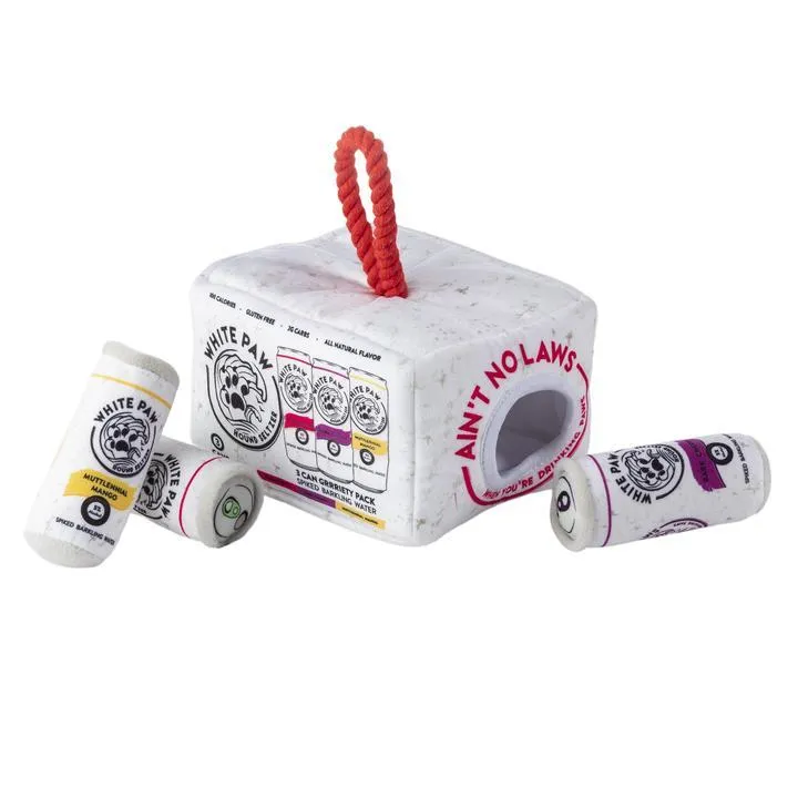 White Paw Grrriety Pack Activity House Dog Toy